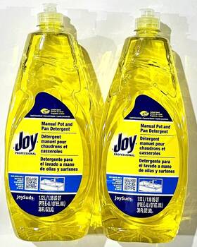 Joy 037000451143 2 Pack Professional Manual Pot And Pan Detergent Lemon Scent Joysuds
