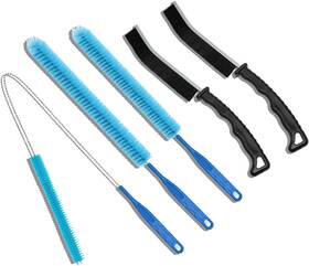 Juntianze 313108986962 5 Pcs Dryer Vent Cleaner Kit Refrigerator Coil Cleaning Brush Home Improvement E