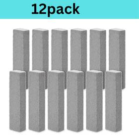 Juvale 843128131689 12pack Pumice Stone For Toilet Cleaning Bowl Stick Powerfully Cleans Hard Water