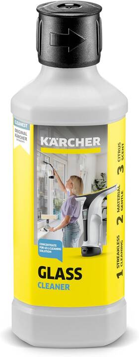 6.295-795.0 K Rcher Window Cleaner Concentrate Rm 500 For Streak-free Cleaning Of Windows