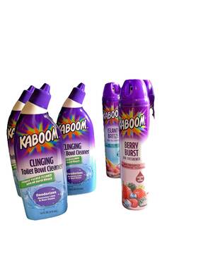 Kaboom 849607081704 9 Pk Clinging Toilet Bowl Cleaner And Deodorizer 5 4 Air Refreshener Kaboom 849607081704 9 Pk Clinging Toilet Bowl Cleaner And Deodorizer 5 4 Air Refreshener