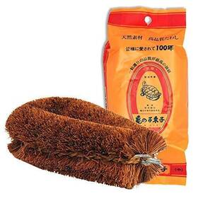Kamenoko 060934067764 Japanese Tawashi Vegetable Scrub Brush Medium