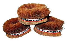 Kamenoko 060934157243 Set Of 3 Japanese Tawashi Brushes For Cleaning Fruits And Vegetables Other Ho