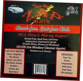 4608870 Kaywos Cloth Zezo-fiber - Streak Free Spot Polishes As It Cleans- 8 Cloths By