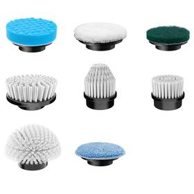 An-36 Keimi Electric Spin Scrubber 8 Pack Brush Heads 8pcs Replaceable For E