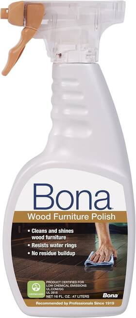 Wp650052001 Kemi 16 Ounce Wood Polish Clean And Shine Your Furniture Oz