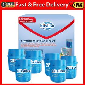 Kiisiiso 445049234260 Toilet Bowl Cleaners 6 Bottles Pack Automatic Long-lasting