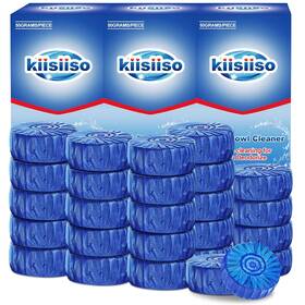 Kiisiiso 732735701487 Automatic Toilet Bowl Cleaner Tablets Bathroom Tank Blue C