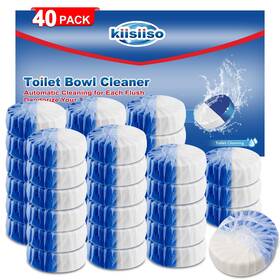 B-w040 Kiisiiso Toilet Bowl Cleaners 40 Pack Long-lasting Cleaner Tablet