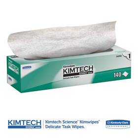 Kcc34256 Kimtech 34256 Kimwipes Disposable Cloth Delicate Task Wipers Lint Free 140/box