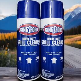 Kingsford 742797781938 2 Heavy Duty Spray-on Grill Cleaners Aerosol- 14.5 Oz Each