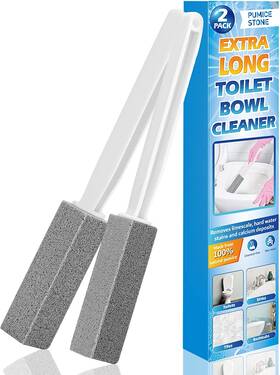 Kinxuanda 313087242271 2 Pack Pumice Stone For Toilet Cleaning With Extra Long Handle Premium S