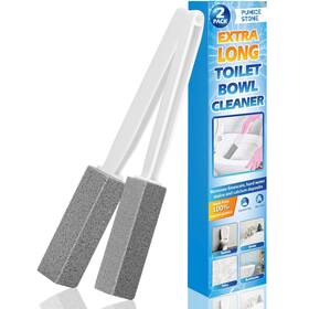 Kinxuanda 663580719016 2 Pack Pumice Stone For Toilet Cleaning With Extra Long Handle Premium Pumic