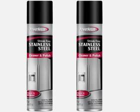 Kitchen 051500708267 Stainless Steel And Home Appliance Cleaner Polish 8oz 2pk