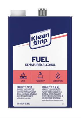 Gsl26 Klean Strip 4 Pk Denatured Alcohol Clean Burning Fuel 1 Gal Marine