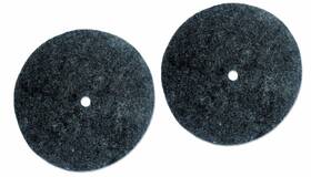 Koblenz 773822002308 Genuine Felt Buffing Pads Pack Of Two And Plastic Retainers