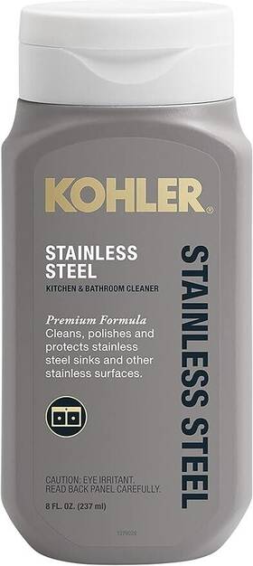 K-23729-na Kohler 23729-na Stainless Steel Cleaner 8 Fl Oz
