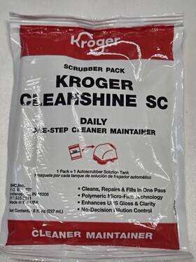 Kroger 793985017957 12pk- Cleanshine Sc 8oz Cleaner Maintainer