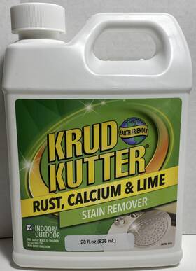 Krud Kutter 020066430788 Rust Calicum And Lime Stain Remover 28 Oz 1 Bottle