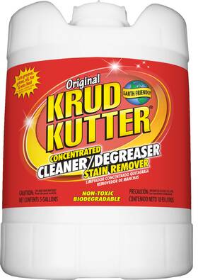 Krud Kutter 618818400402 Orginal Concentrated Cleaner 5 Gallon 640 Fl Oz Pack Of 1