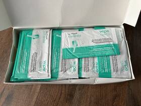 La Fresh 766670428918 Wipe Away Hard Surface Cleaning Wipes Individually Wrapped