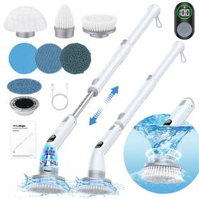 Labigo 850063858373 Electric Spin Scrubber La4 Pro Dual Speed Bathroom With Disp