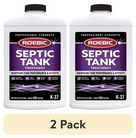 Laboratories Inc. 744110644289 Septic Tank Treatment Liquid Bacteria Enzyme Drain Cleaner 32oz 2 Pack Safe