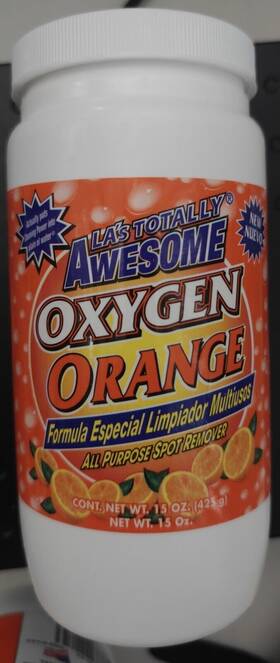 Las Totally Awesome 722429220813 Lastotally Power Oxygen Orange Base Cleaner Chlorinefree 15 Oz