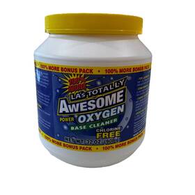 Las Totally Awesome 722429321893 Oxygen Cleaner Powder 32 Oz Bonus Size 2lb