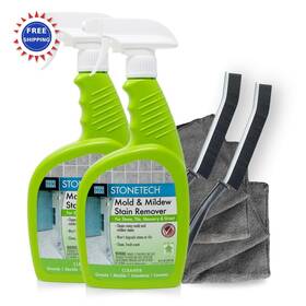 Stmmr2p Laticrete Stonetech Mold And Mildew Stain Remover Cleaning Kit Kitchen Patio Shower
