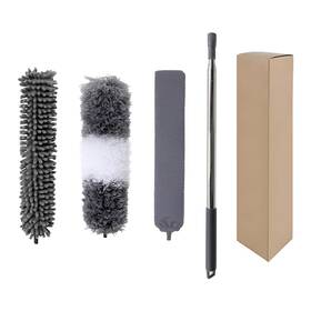 Lxmy4673 Lc Lictop Licto 3pcs Extendable Microfiber Duster Kit With Adjustable Pole 9 Ft B