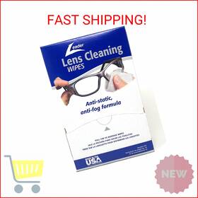 70-amazon Leader 010164419846 Lens Cleaning Towelette Dispenser Pack Of 100 -