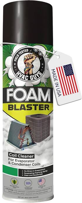 Leak Saver 445008458485 Hvac Guys Foam Blaster Air Conditioner Cleaner - Ac Coil