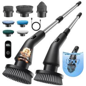 Leebein 652726711793 Electric Spin Scrubber 2025 New Cordless Cleaning Brush Bathroom I