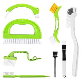 Leeloon 722020982776 8 Pack Grout Cleaner Brush Handheld Groove Gap Cleaning Tools Tile Joint Scrub B