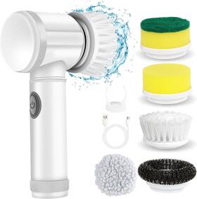 Lekishe 313038873899 Electric Spin Scrubber Cordless Tub Shower Tile Floor For Clea