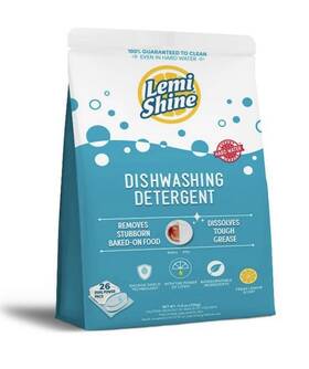 26-pacs Lemi Shine Hard Water Dishwasher Detergent - 26 Dual Power Pacs Combo Ship
