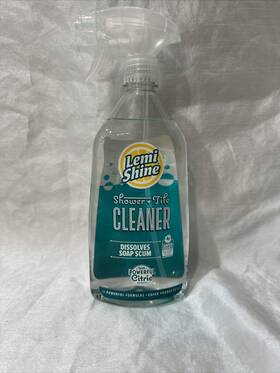 Lemi Shine 703074301010 Shower Tile Cleaner Scent 28 Fl Oz 100% Natural Dissolves Soap Scum
