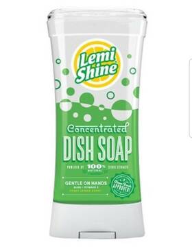 Lemi Shine 703074301034 Concentrated Dish Soap 22oz Fresh Lemon Scent Htf Discontinued
