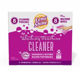 Lemi Shine 703074550036 Washing Machine Cleaner Powered By Citric Acid 100% Guaranteed Hard Water