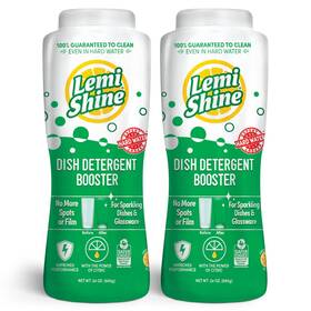 Lemi Shine 703074550067 Dish Detergent Booster Hard Water Stain Remover Multi-use Citric A