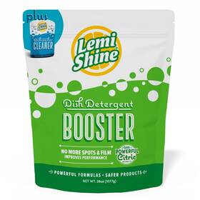 Lemi Shine 703074550241 Dish Detergent Booster Hard Water Stain Remover Multi-use Citric A