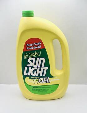 65205 Lever Brother Company Sun Light Lemon Gel Machine Dishwasher Detergent Inch No Shake 85 Oz