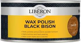 Lib Ron 791429545646 Liberon Black Bison Paste Wax 500 Ml Dark Oak