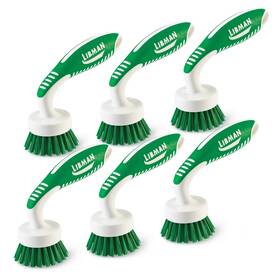 0042006 Libman Curved Kitchen Brush Case Of 6