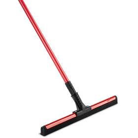 Libman 705353062438 18 Inch High Power Flex Foam Blade Floor Squeegee With 4.6 Ft. Steel Handle