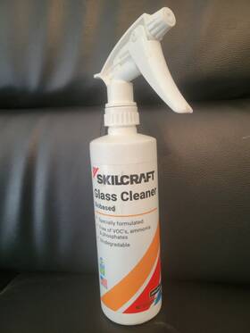 7930-00-326-8110 Lighthouse Skilcraft Glass Cleaner 16 Oz Bottle With Sprinter