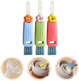 Limveso 313094416412 3 In 1 Cup Lid Cleaning Brush 2025 New Cleaner With Multifunctio