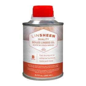 Linsheen 860002345505 Boiled Linseed Oil Fast Drying Flaxseed Wood Treatment To Rejuvenate Resto
