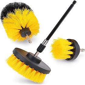 Lipang 711181411447 Auto Detailing Drill Brush Set 4pcs Wheel Cleaner Brushes Car Wash Bru